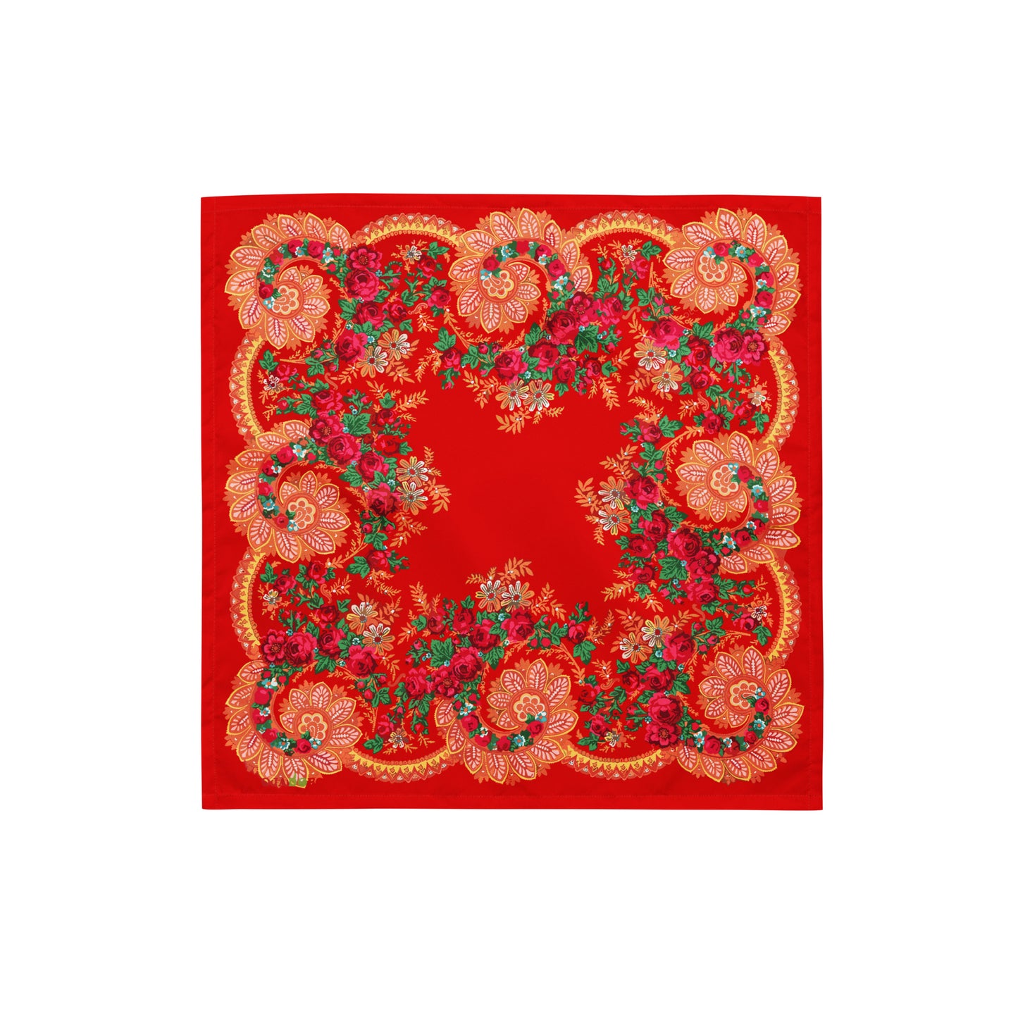 Bandana « Foulard portugais Minhoto rouge »