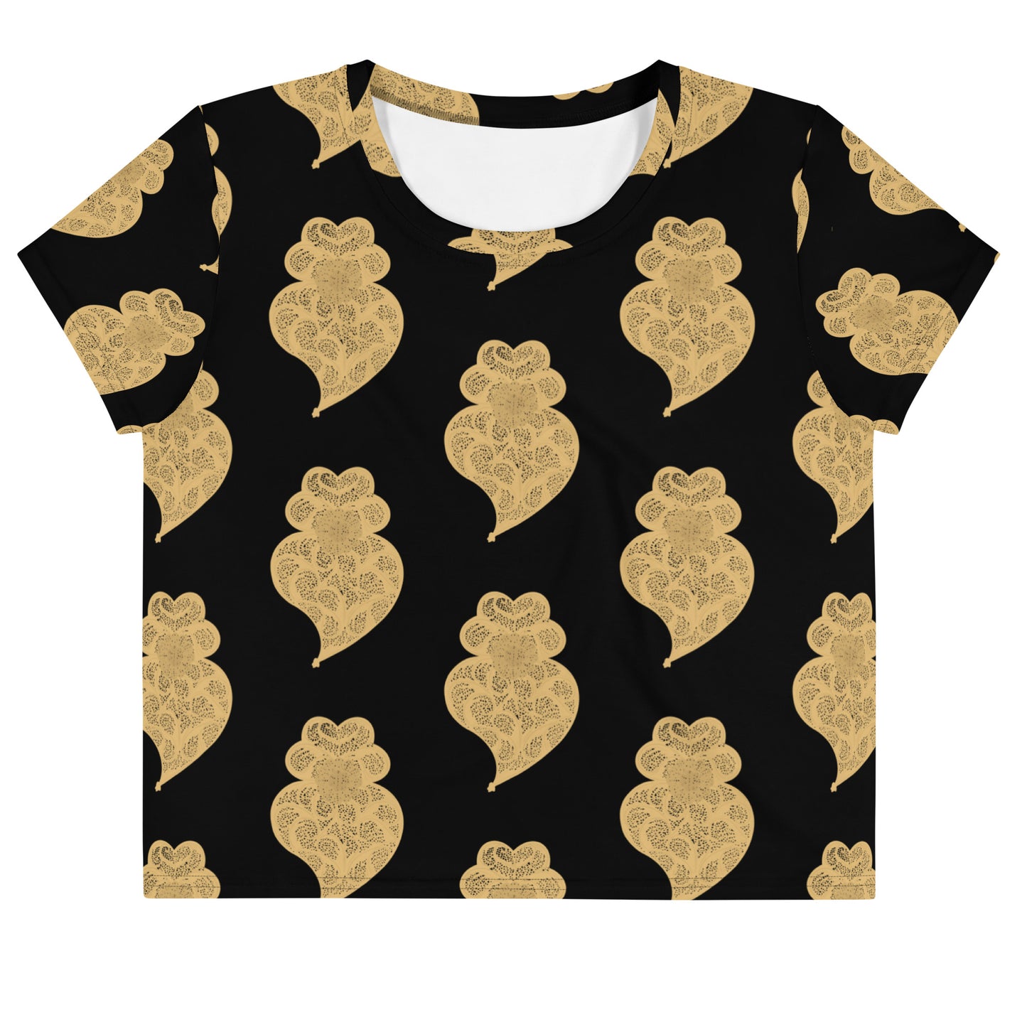 T-shirt Crop-Top « Coeur de Viana »