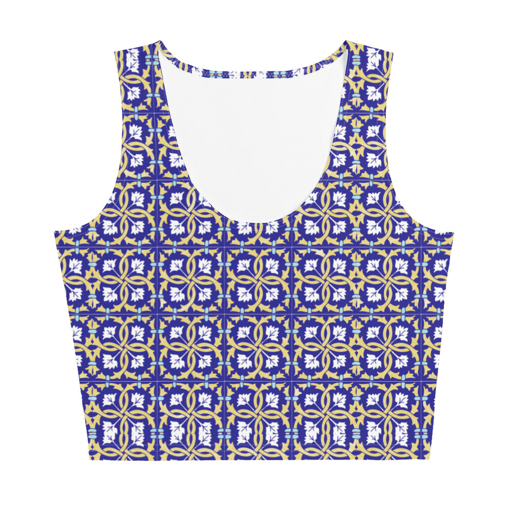 Crop-top « Azulejos de Leiria »