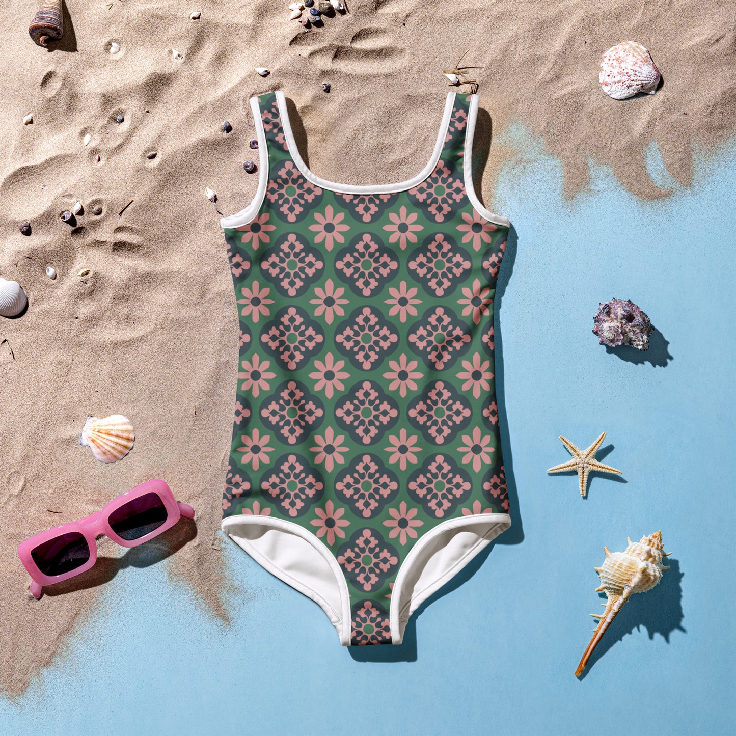 Maillot de Bain enfant « Azulejos de Cascais »