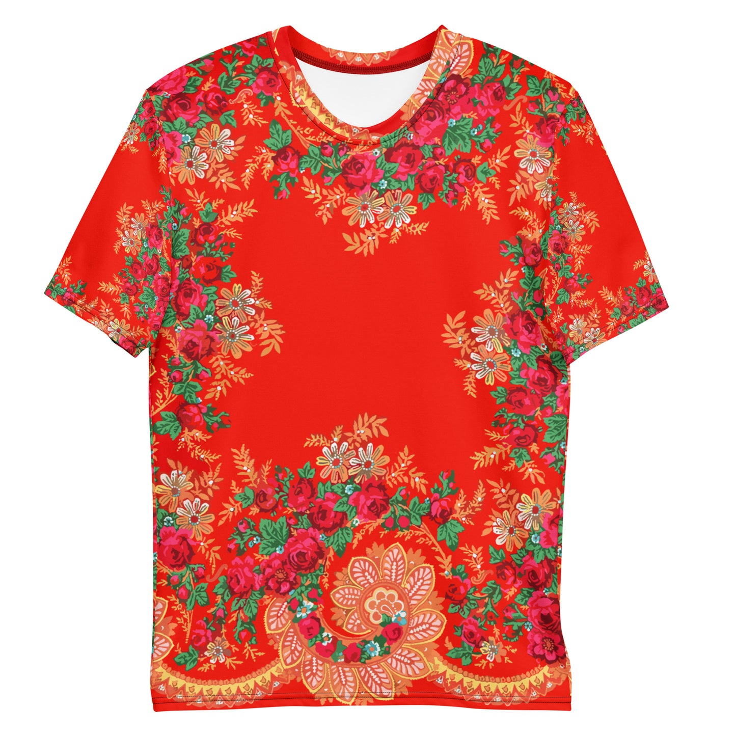 T-shirt « Foulard portugais Minhoto rouge »