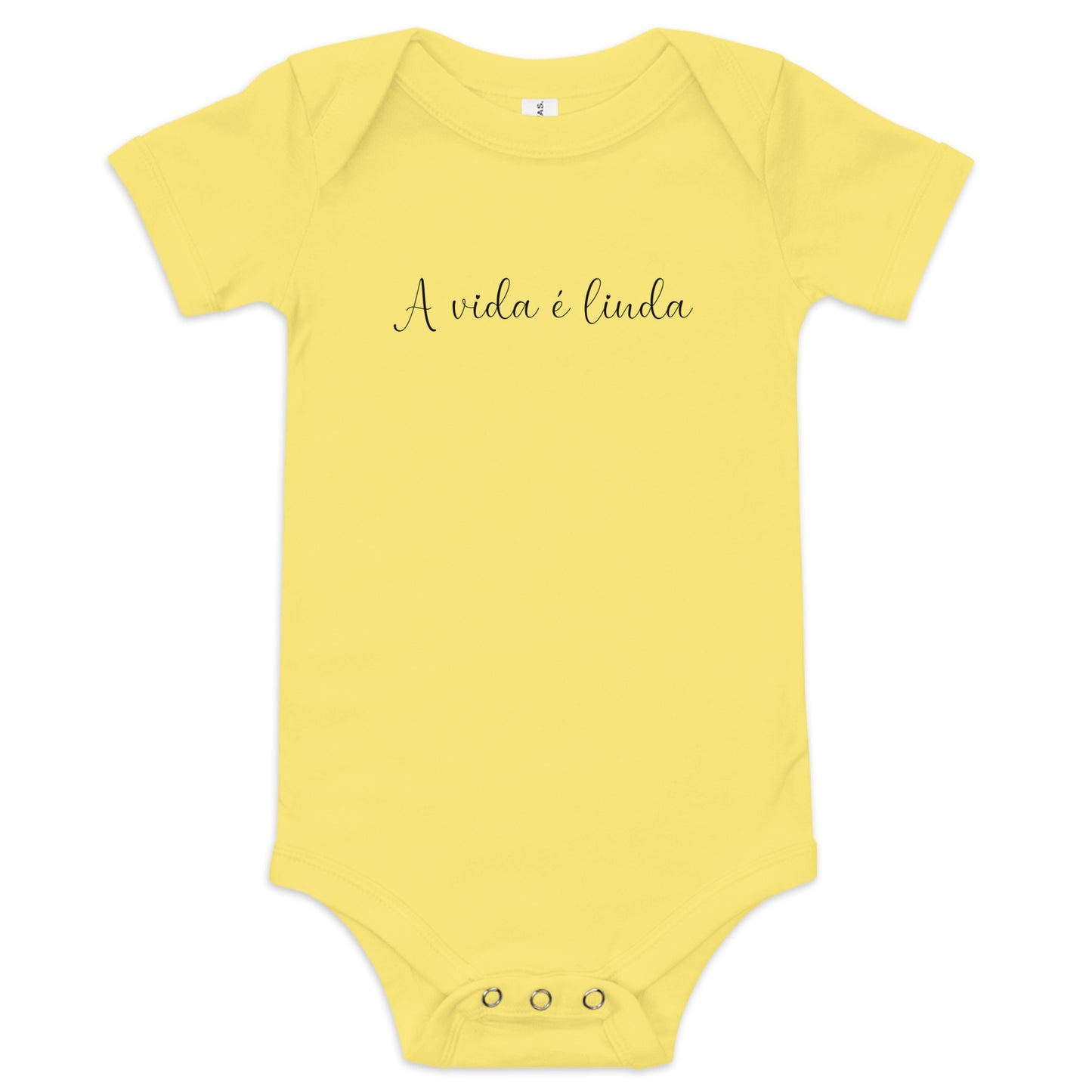 Body bébé « A vida é linda »