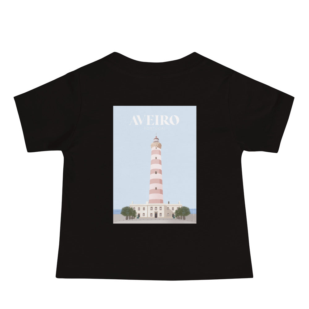 T-shirt bébé « Phare d’Aveiro »