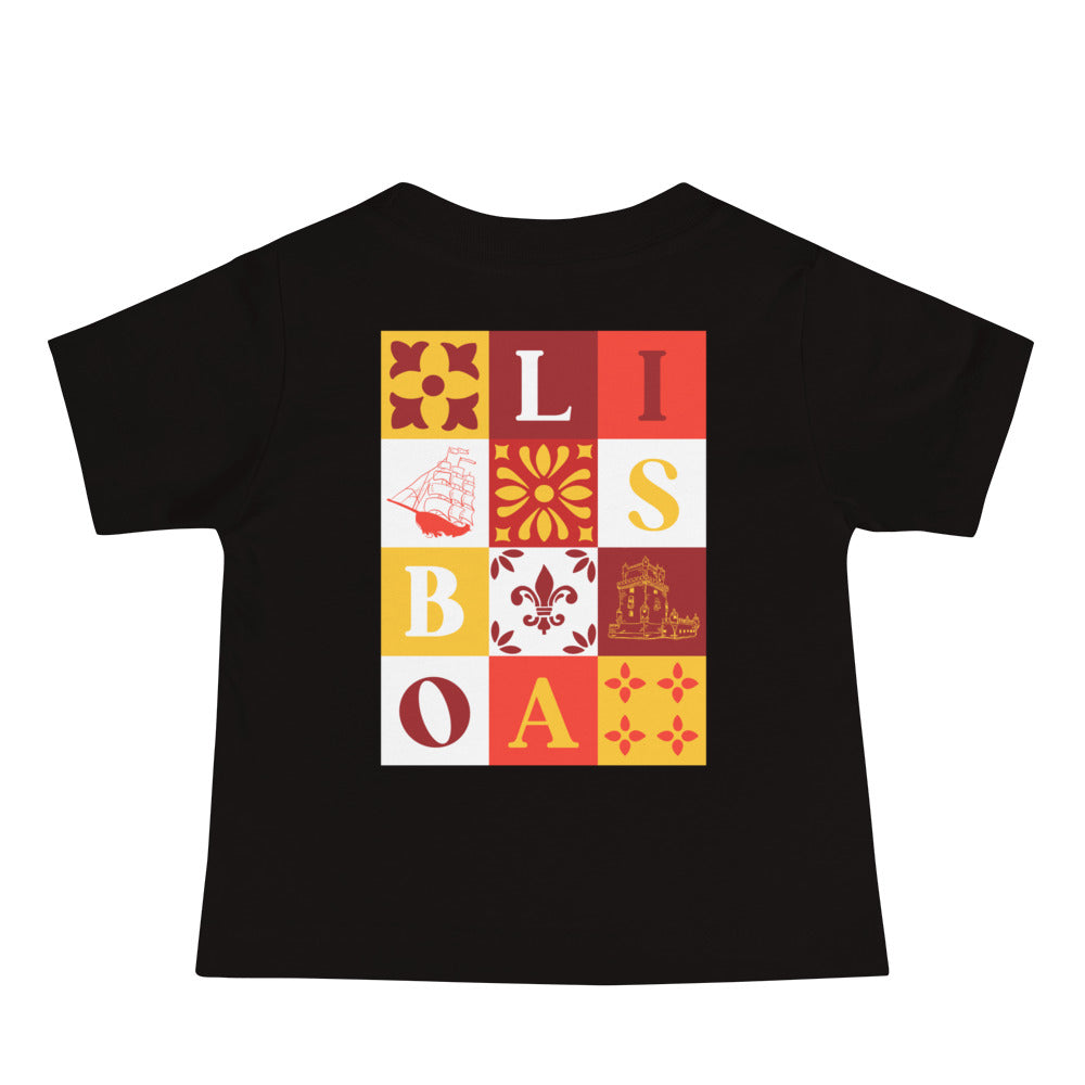 T-shirt bebé “A minha Lisboa”