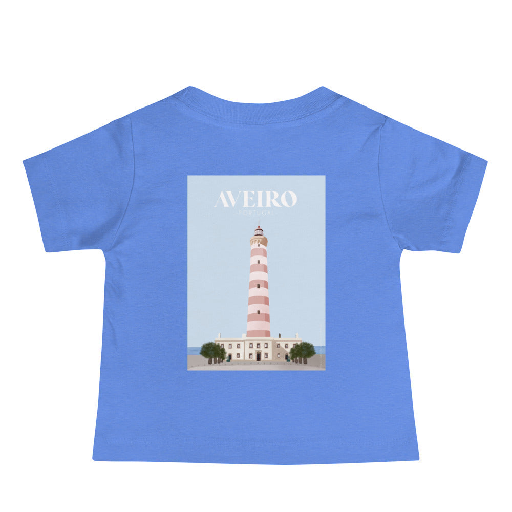 T-shirt bébé « Phare d’Aveiro »