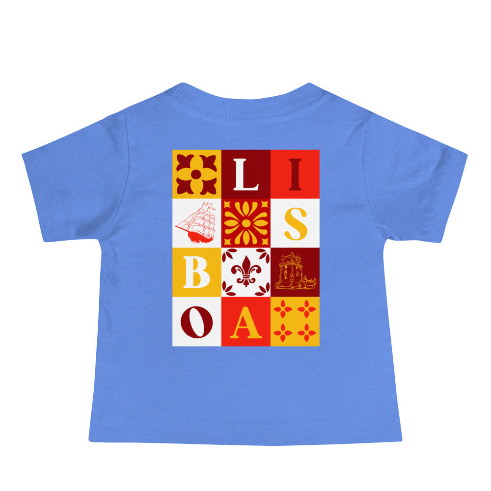 T-shirt bebé “A minha Lisboa”