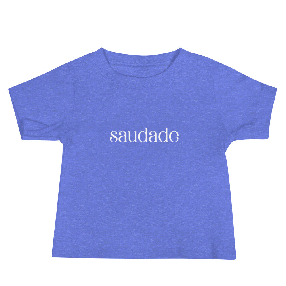 Camiseta bebê “Saudade”