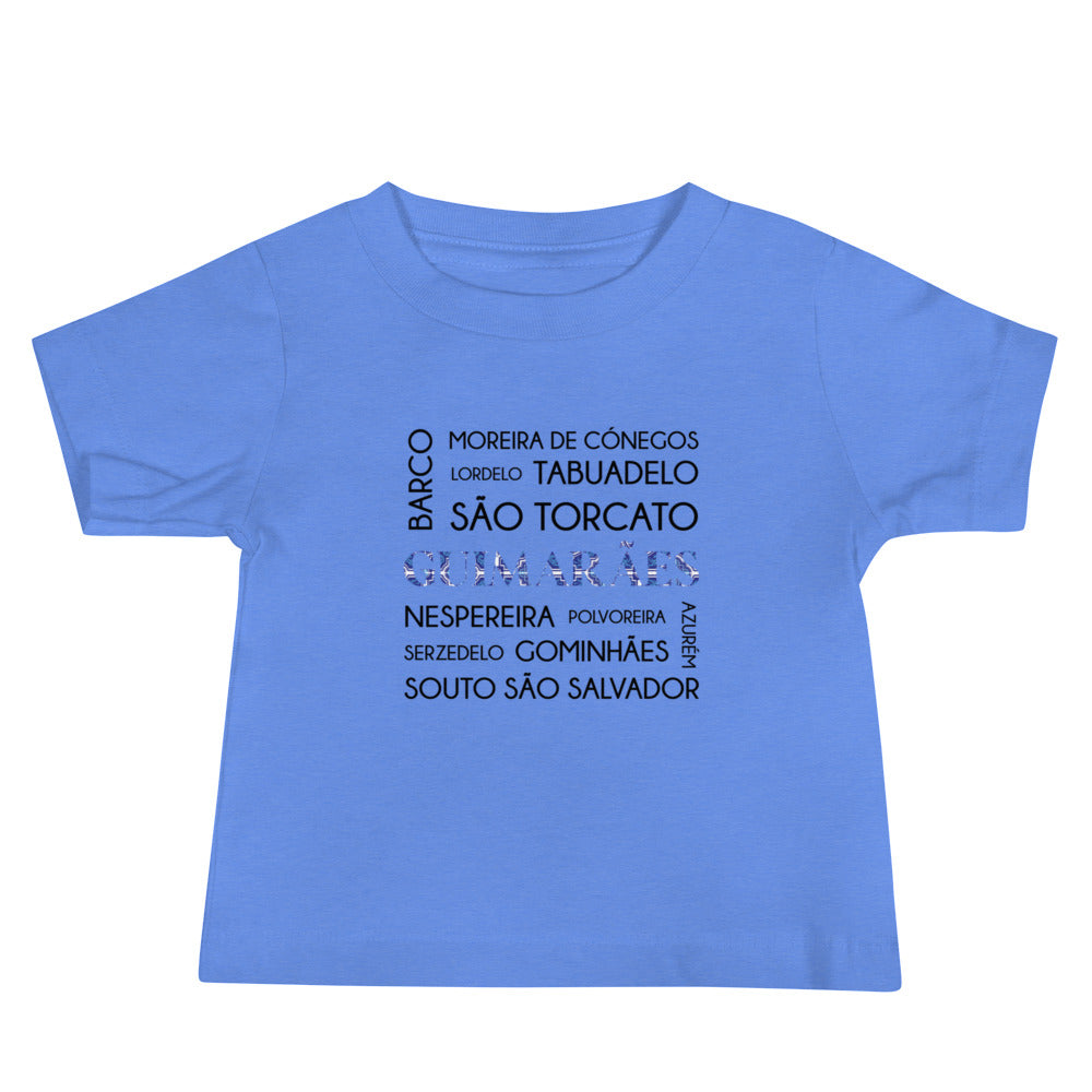 T-shirt bebé “Guimarães e freguesias”