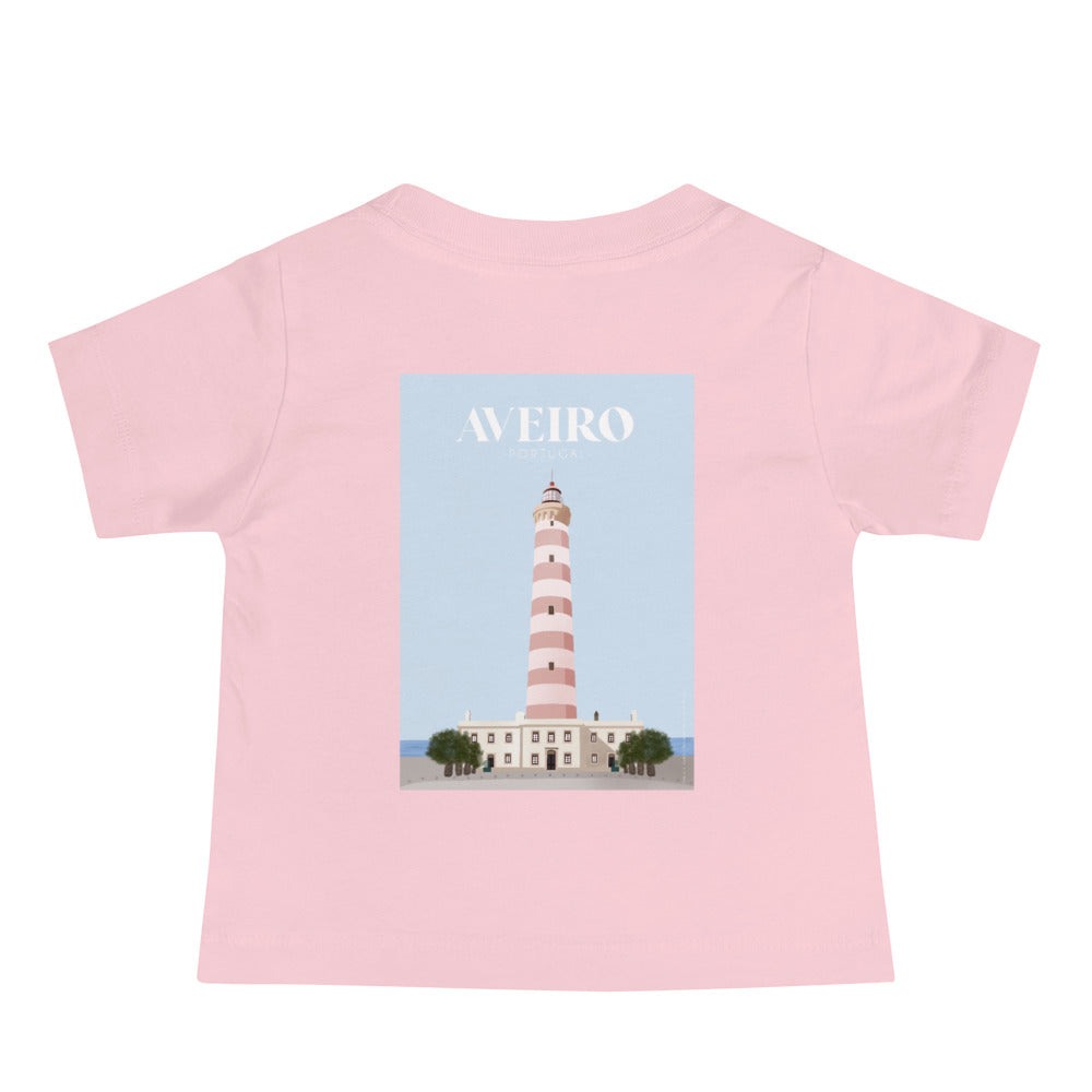 T-shirt bébé « Phare d’Aveiro »