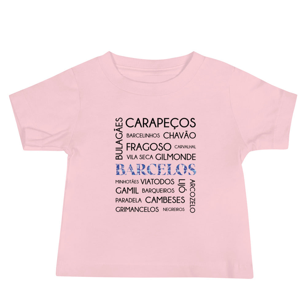 T-shirt bebé “Barcelos e freguesias”