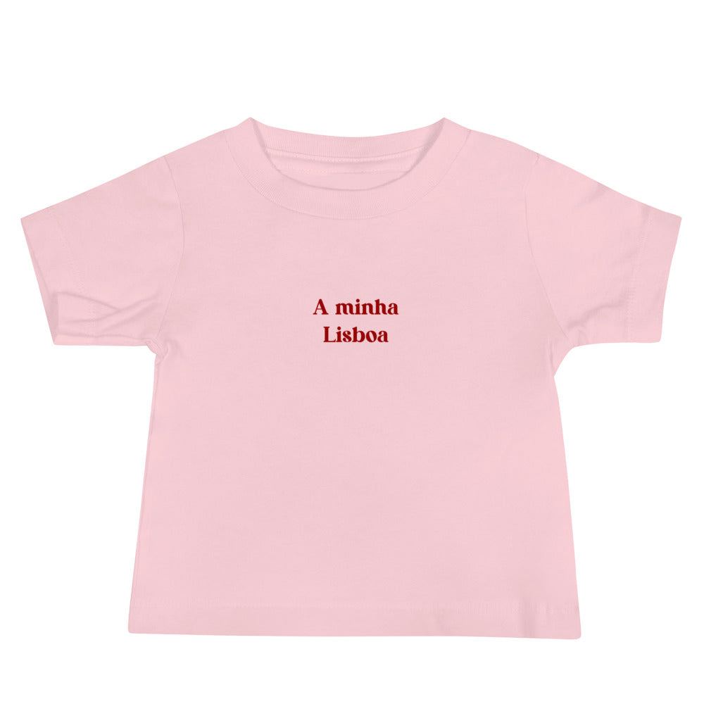 T-shirt bebé “A minha Lisboa”