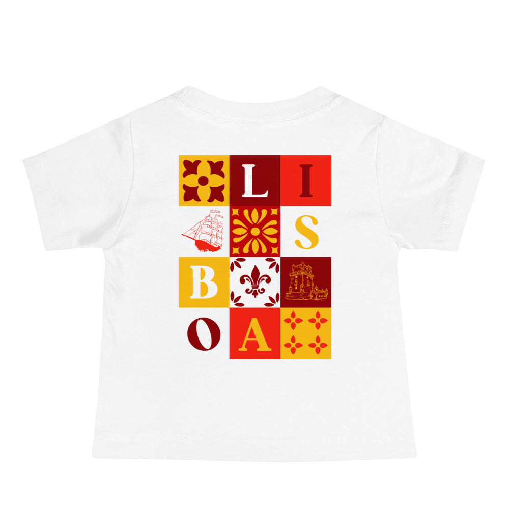 T-shirt bebé “A minha Lisboa”