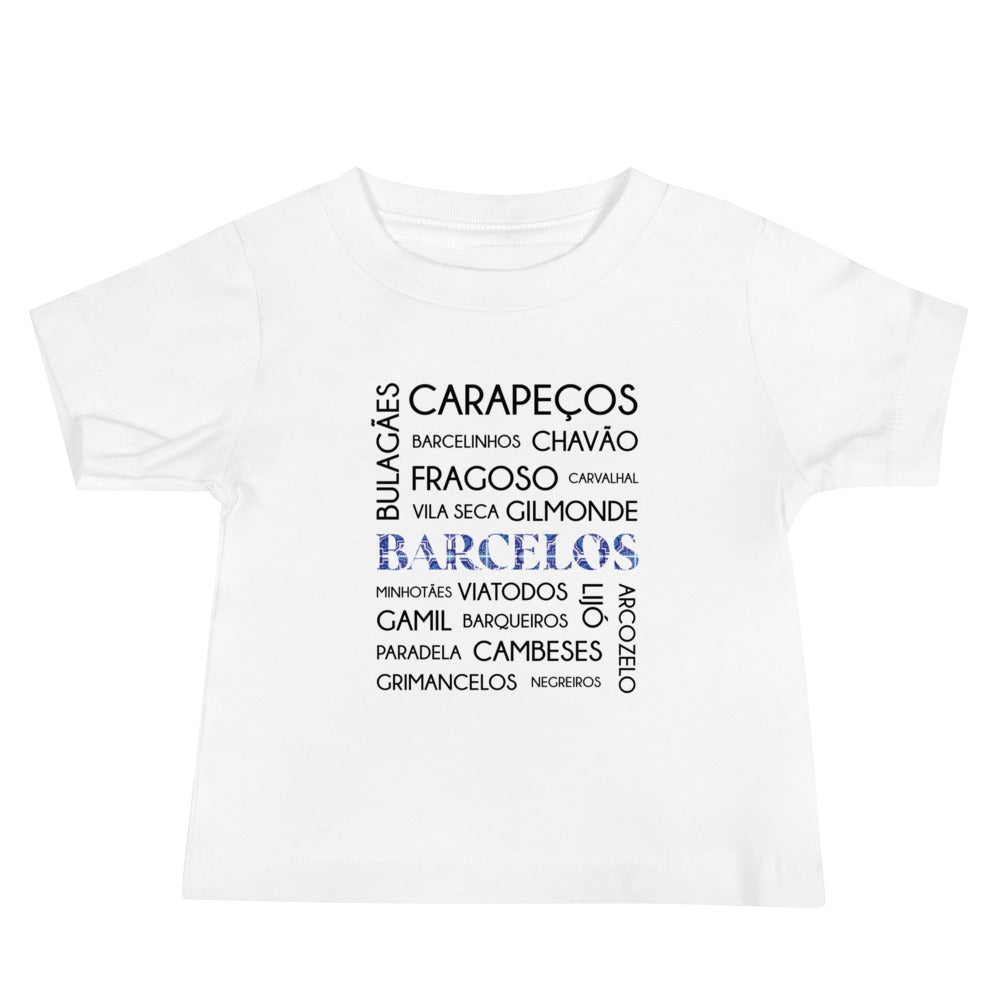 T-shirt bebé “Barcelos e freguesias”