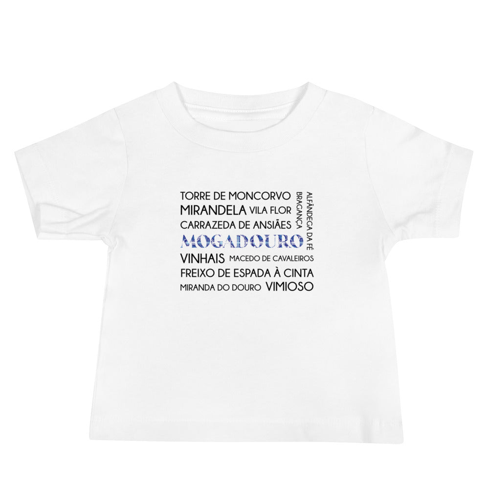 T-shirt bebé “Mogadouro e freguesias”