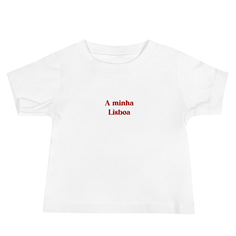 T-shirt bebé “A minha Lisboa”