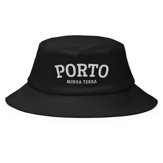 Chapéu bucket bordado “Porto, Minha Terra”