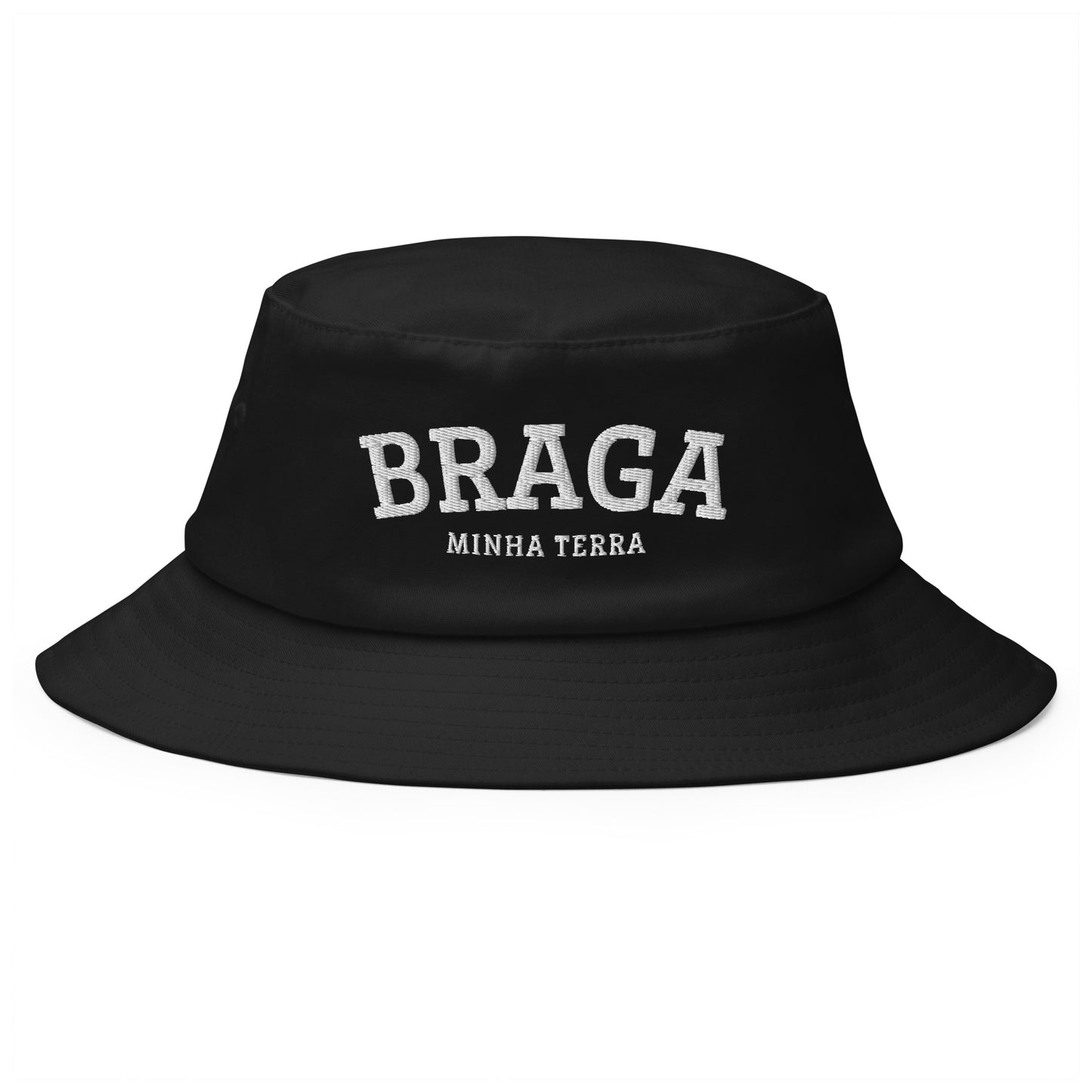 Chapéu bucket bordado “Braga, Minha Terra”