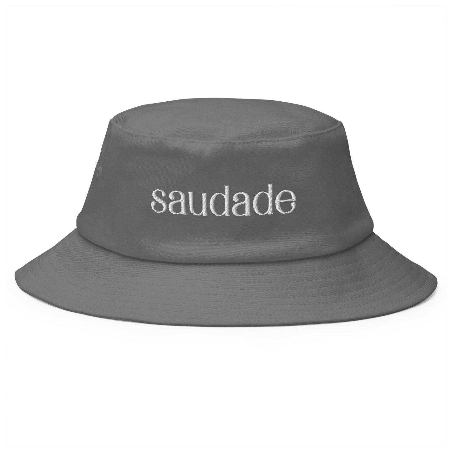 Chapéu bucket bordado “Saudade”