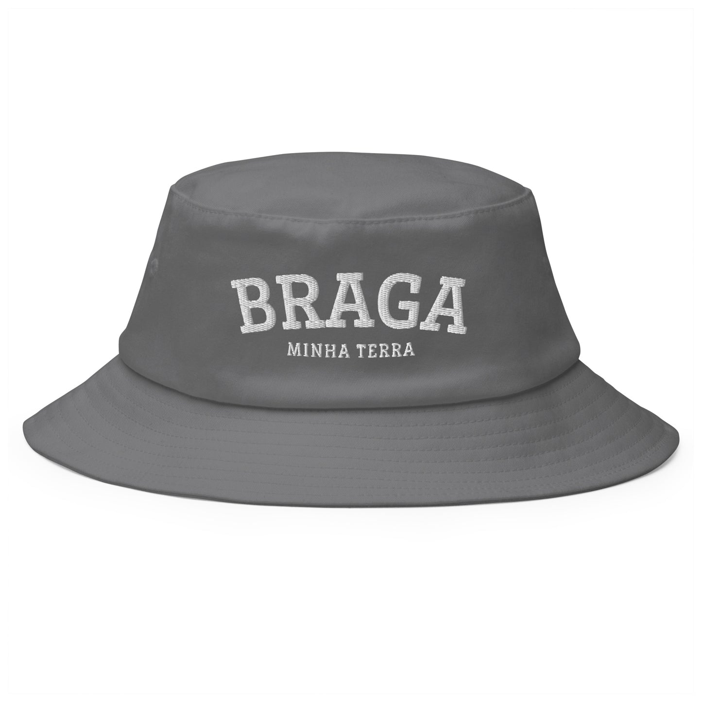 Chapéu bucket bordado “Braga, Minha Terra”