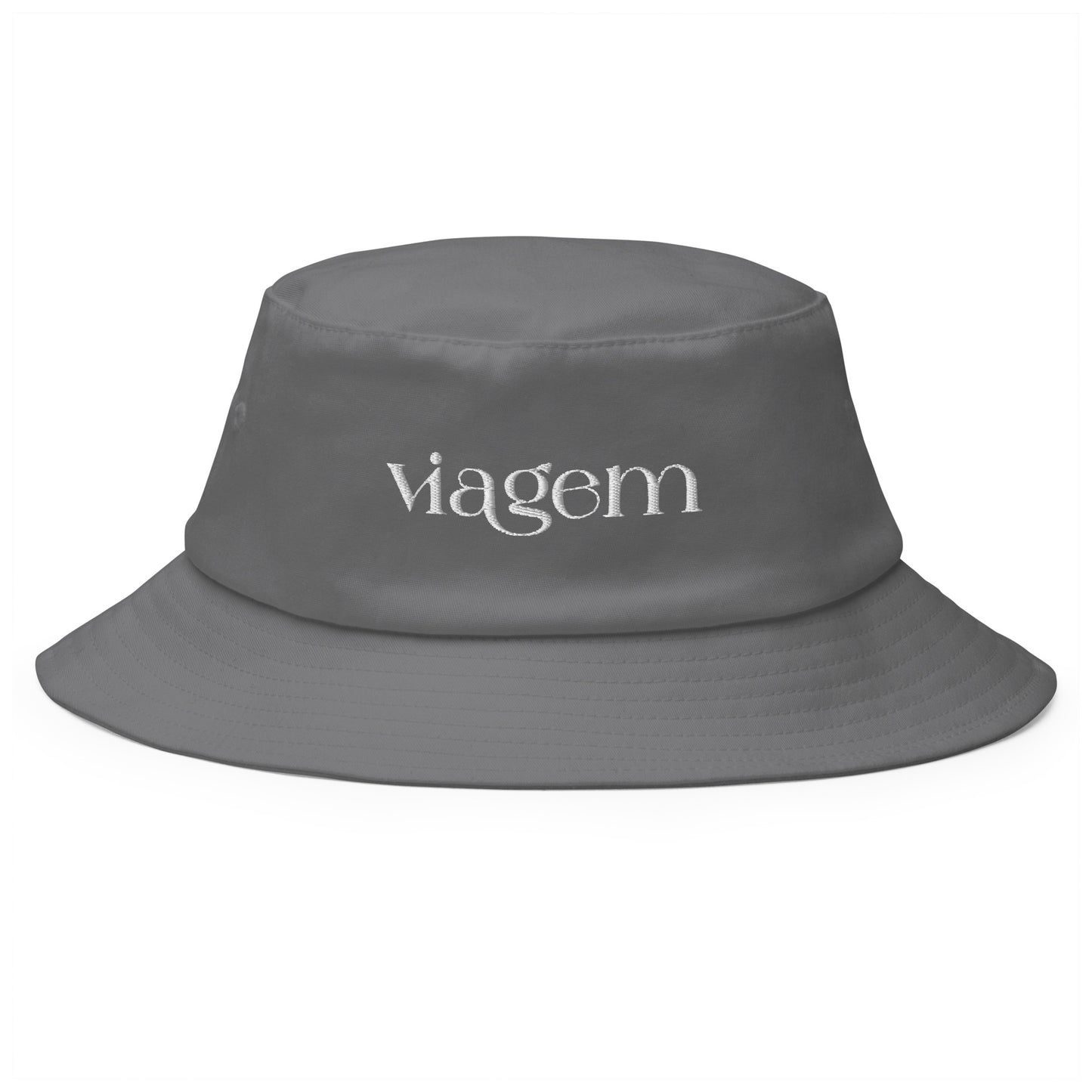 Chapéu bucket “Viagem” bordado