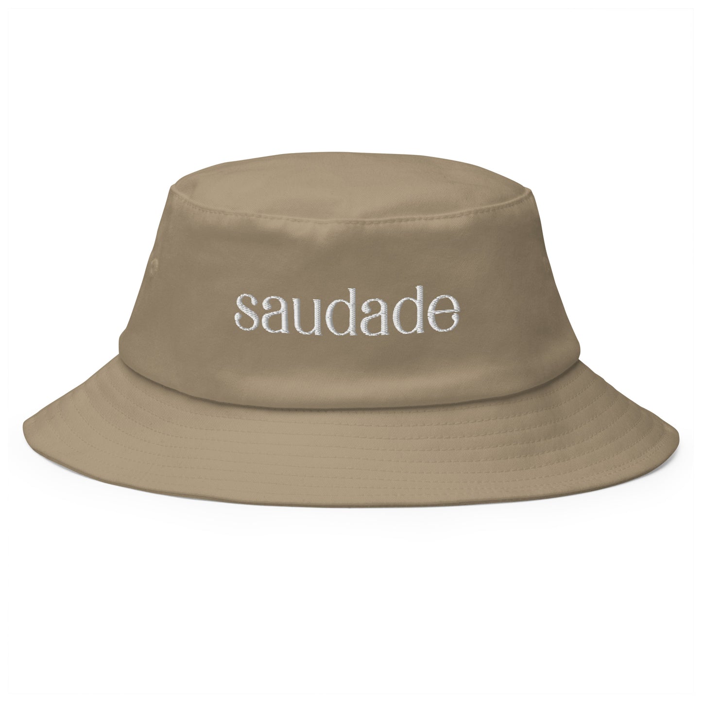 Chapéu bucket bordado “Saudade”