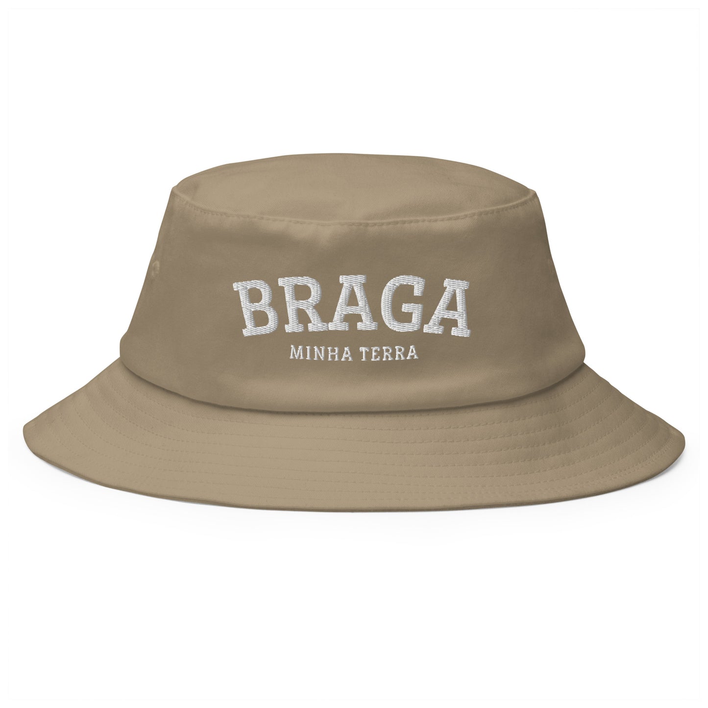 Chapéu bucket bordado “Braga, Minha Terra”