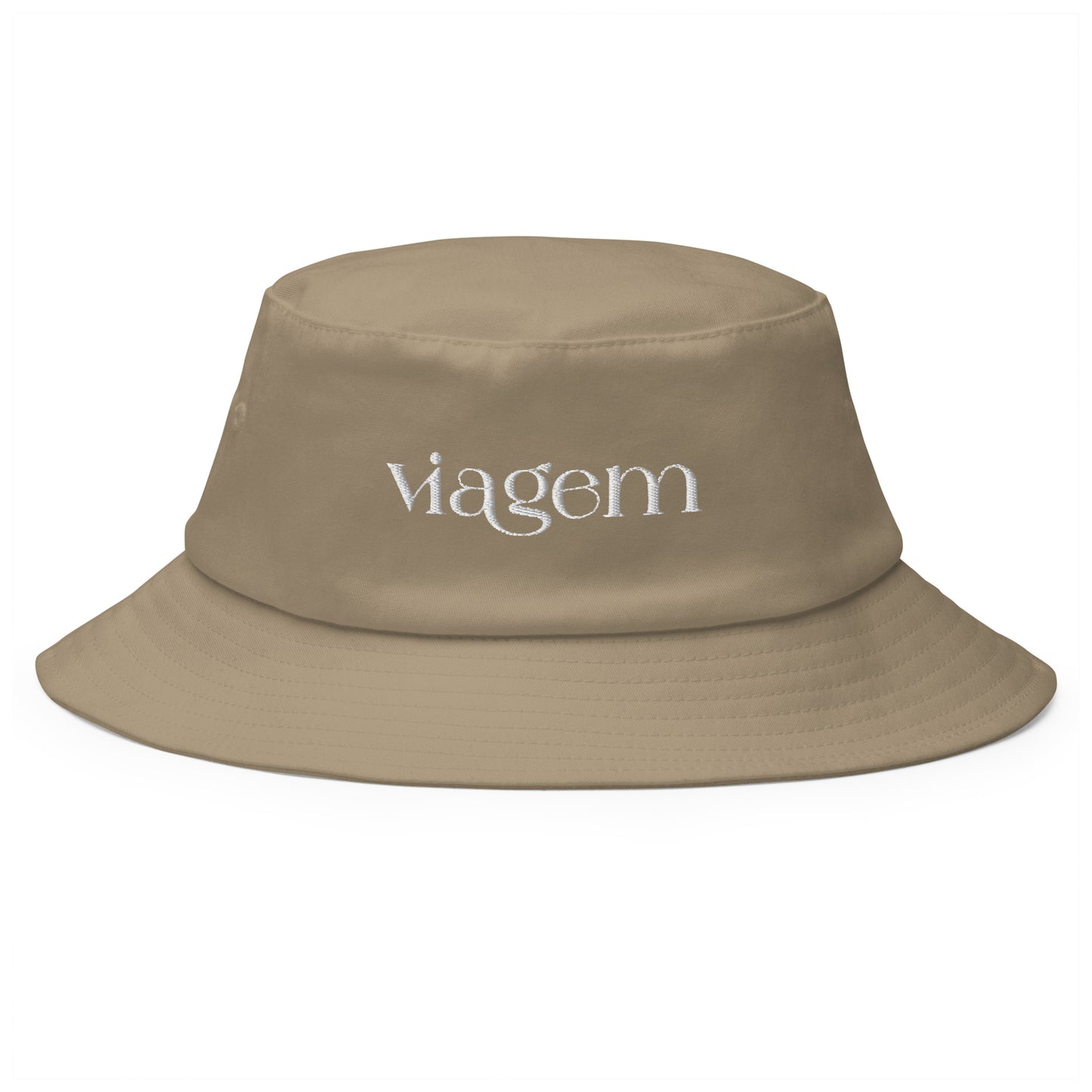 Chapéu bucket “Viagem” bordado