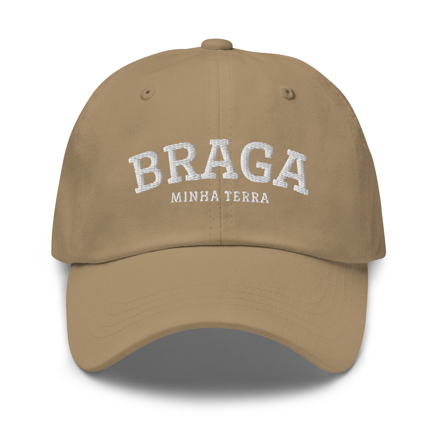 Boné bordado "Braga, Minha Terra"