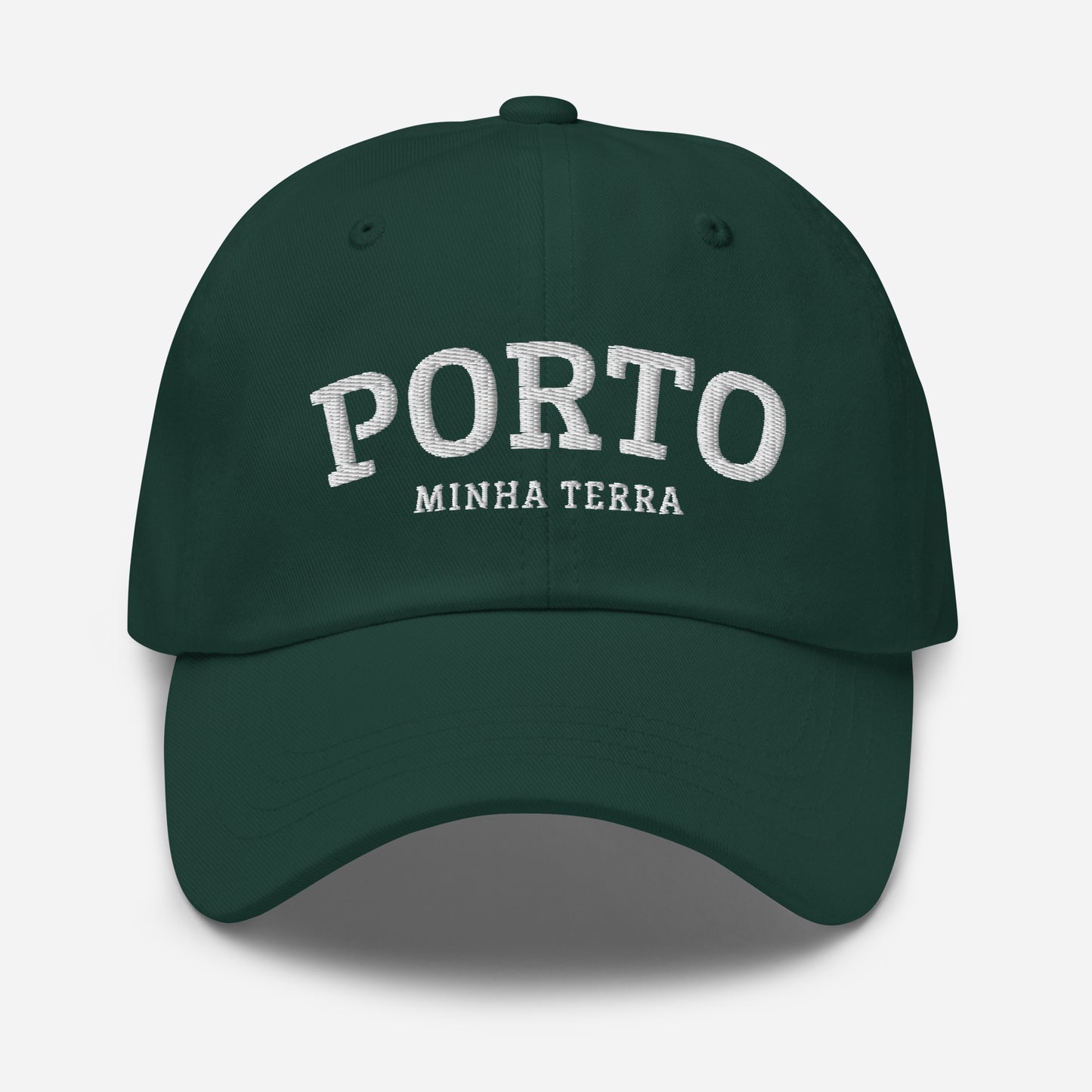 Boné bordado “Minha Terra” personalizável