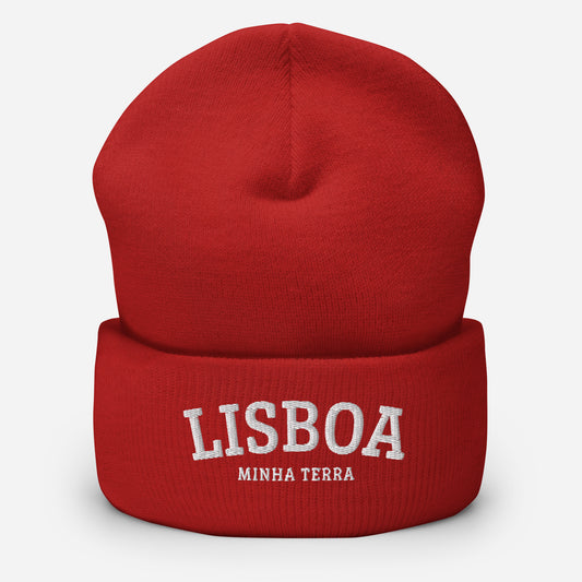 Chapéu bordado “Lisboa, Minha Terra”