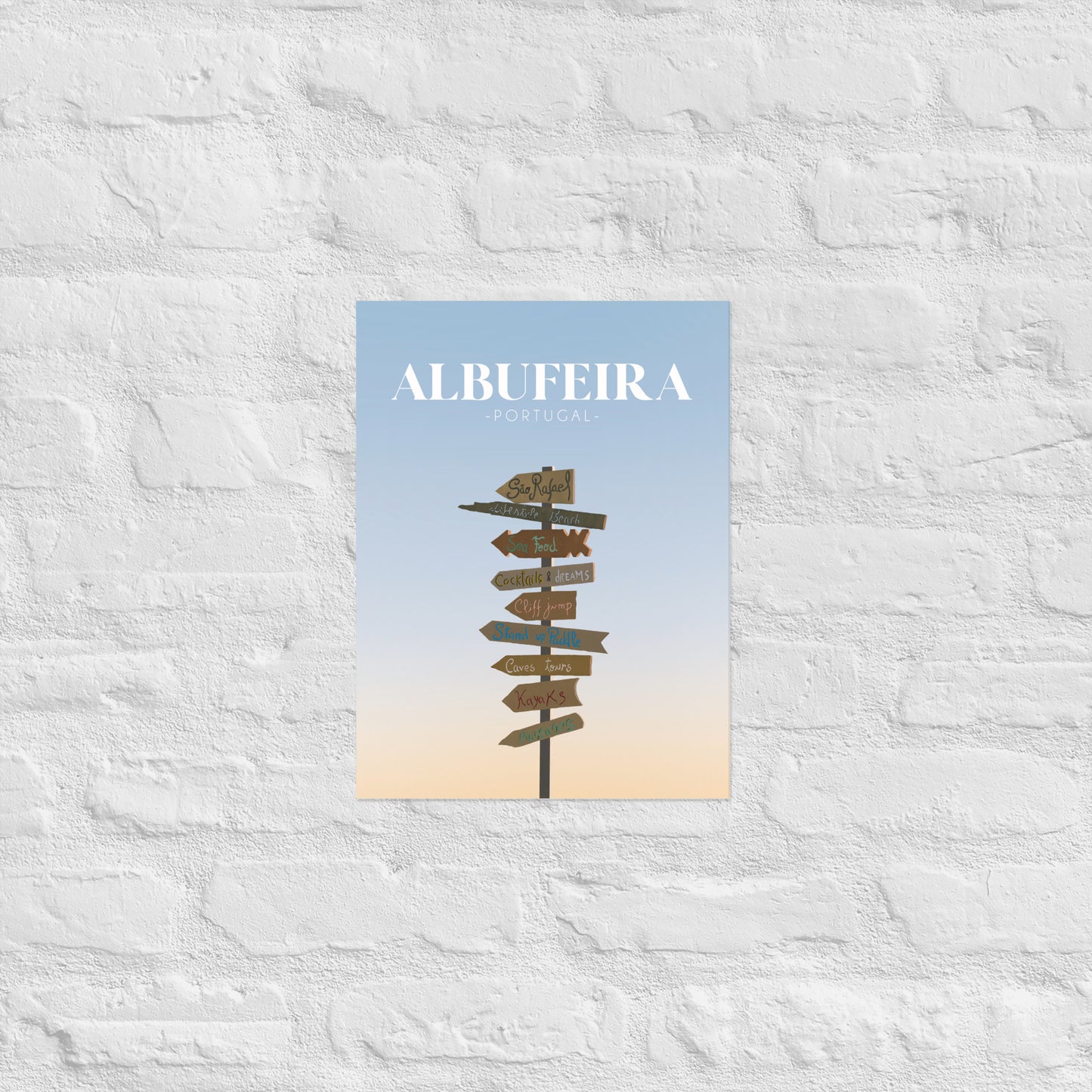 Affiche « Albufeira »