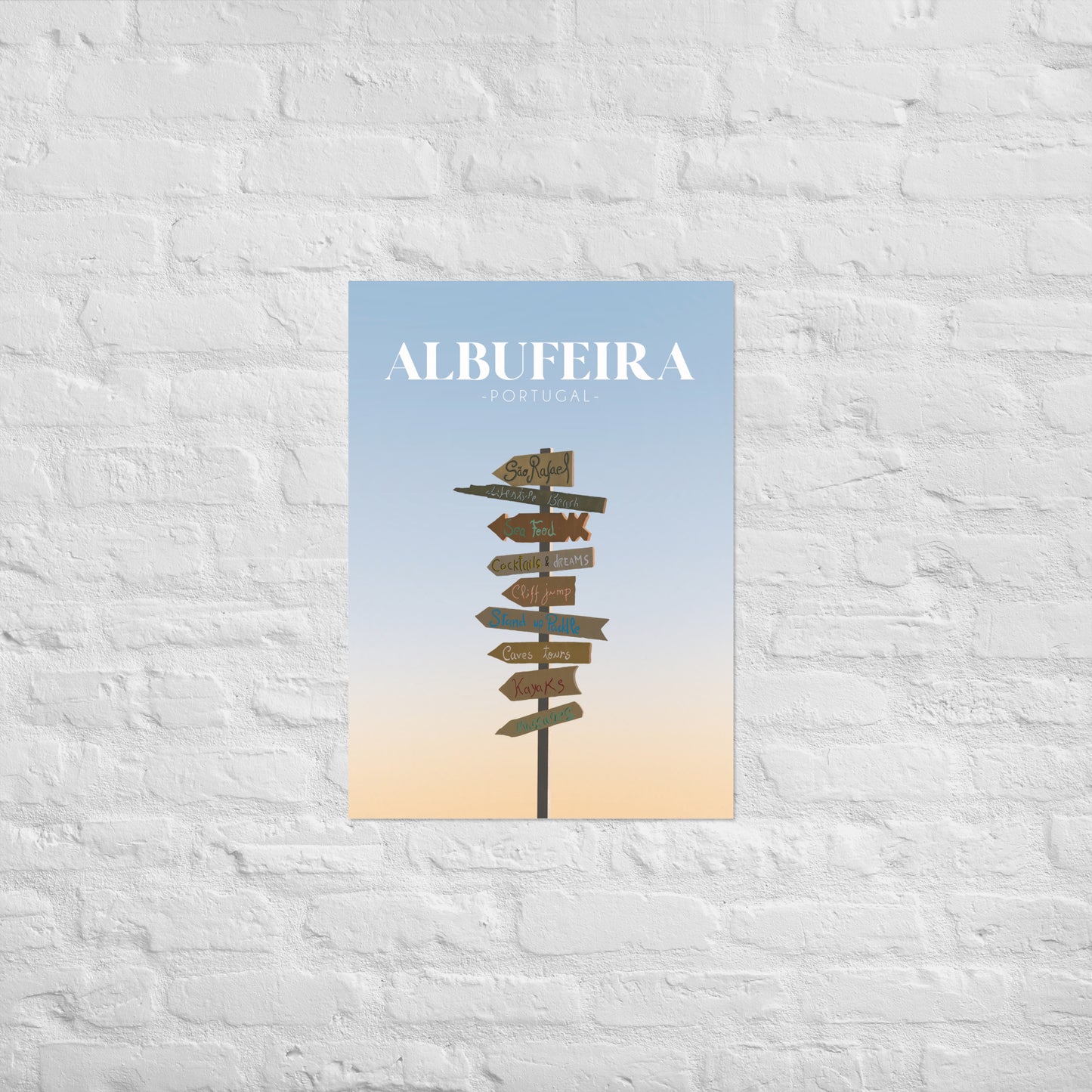 Affiche « Albufeira »