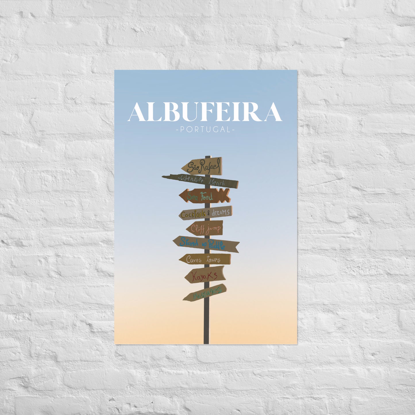 Affiche « Albufeira »