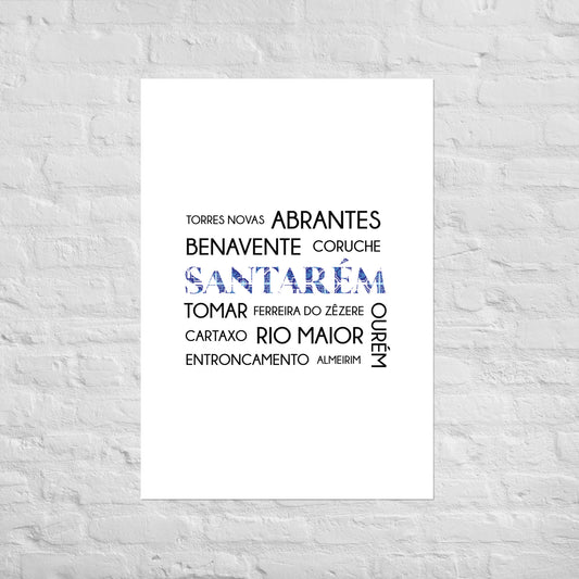 Affiche « District Santarém »