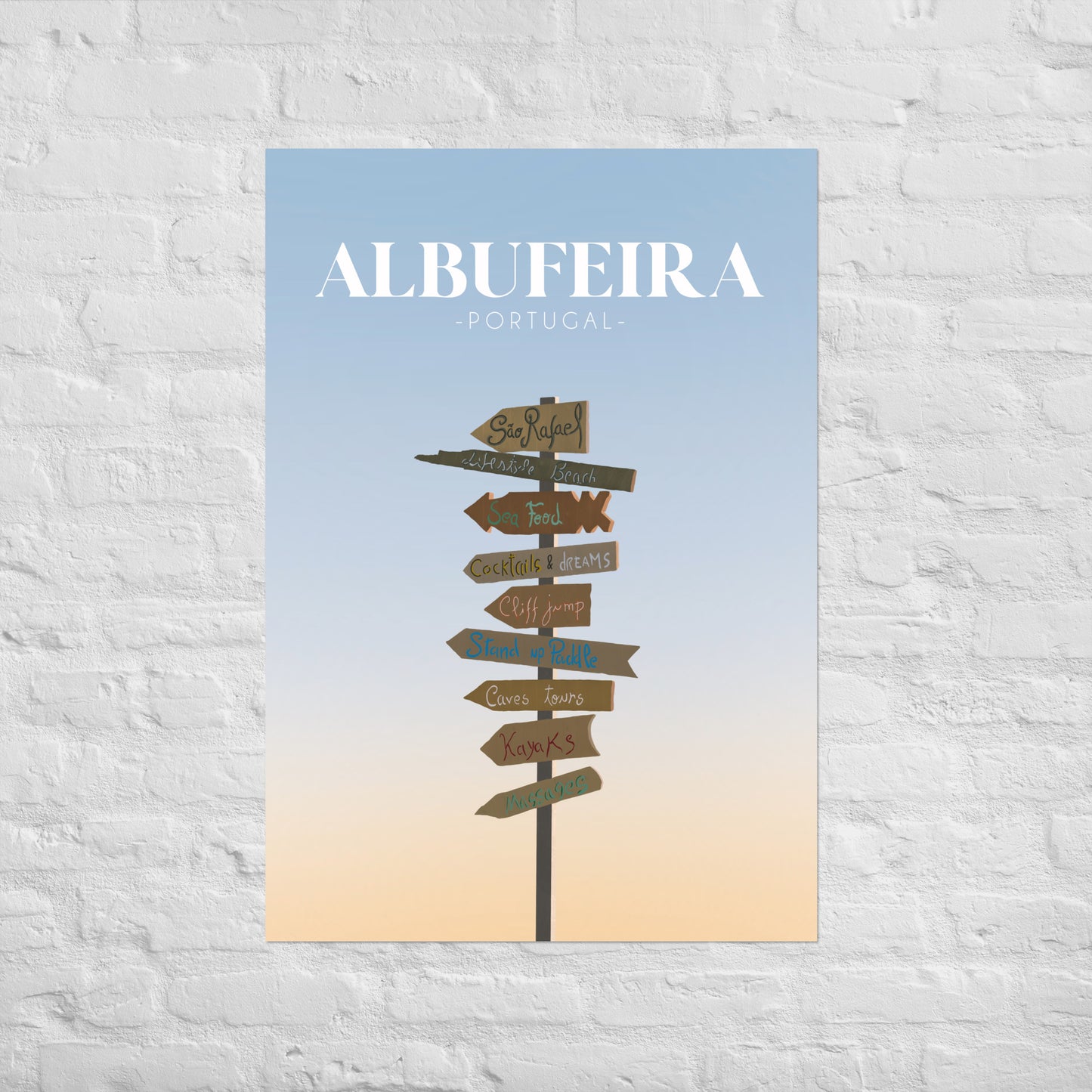 Affiche « Albufeira »