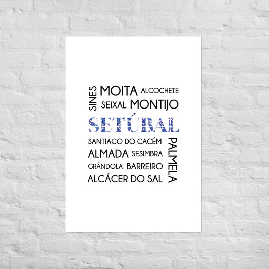 Cartaz “Distrito Setúbal”