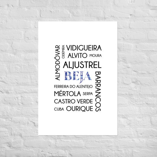 Affiche « District Beja »