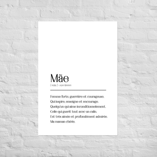 Affiche « Mãe »