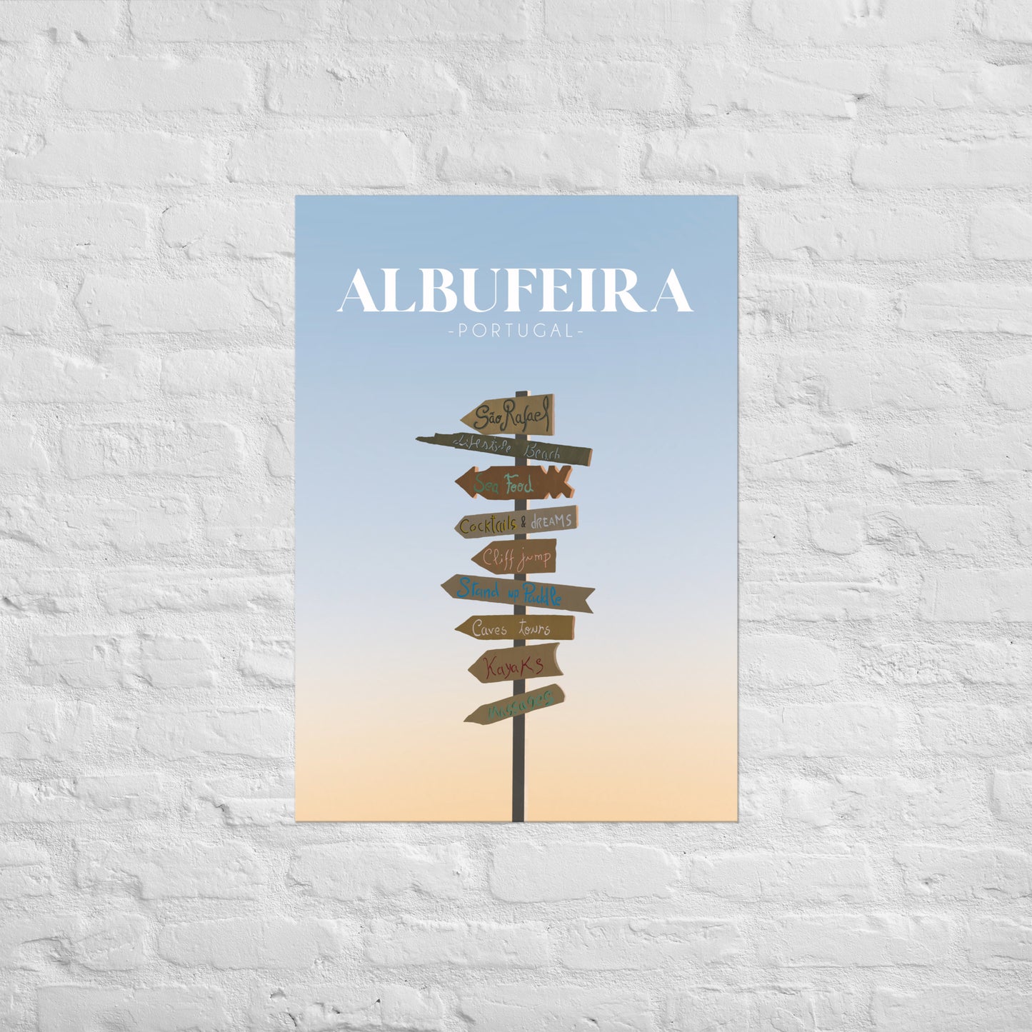 Affiche « Albufeira »