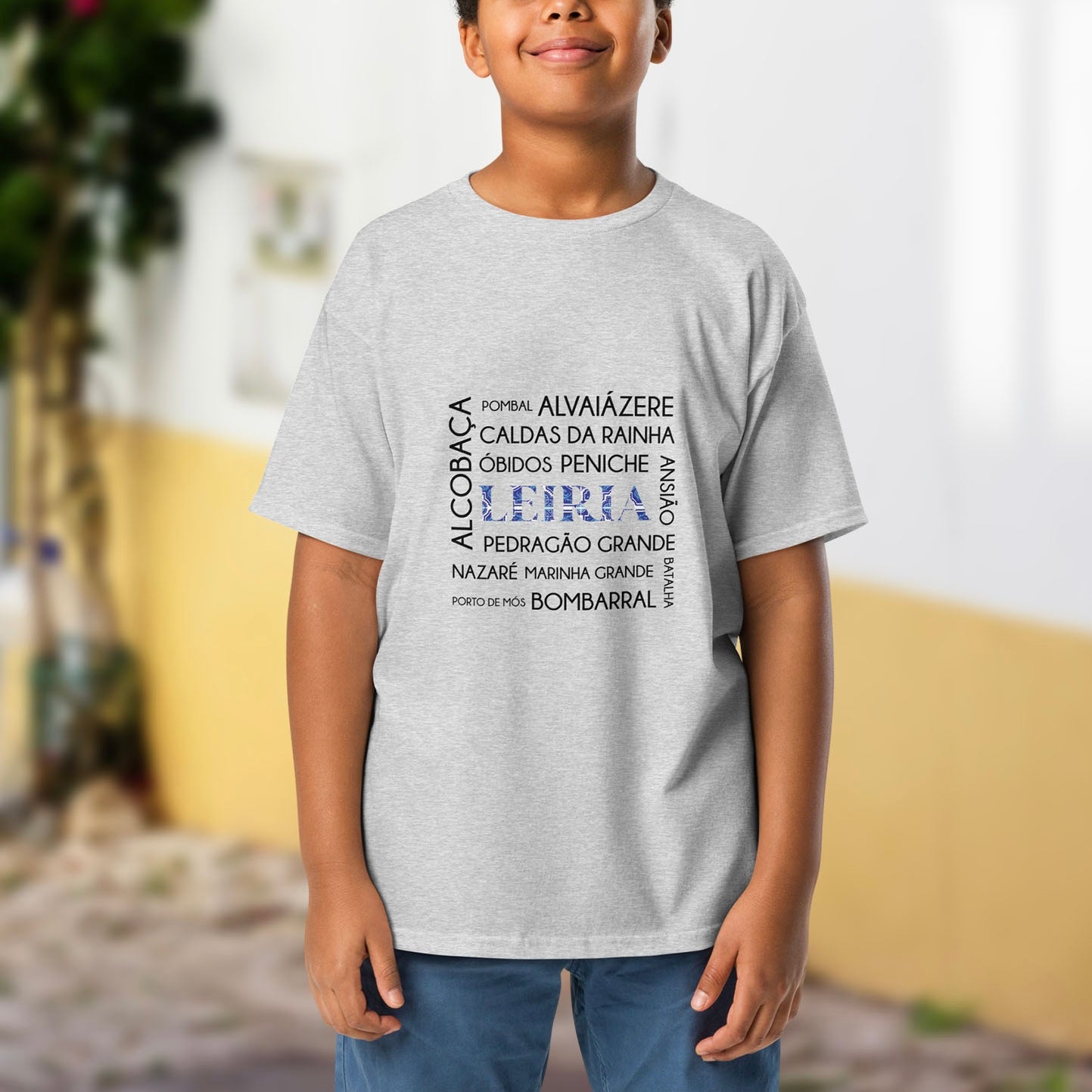 T-shirt infantil “Distrito Leiria”