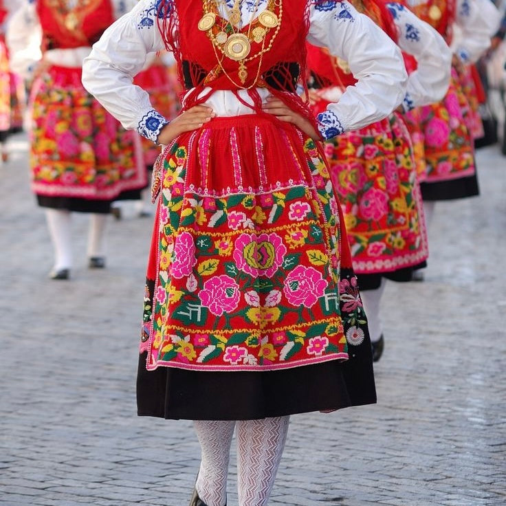 Tablier « Lavradeira » - Broderie riche