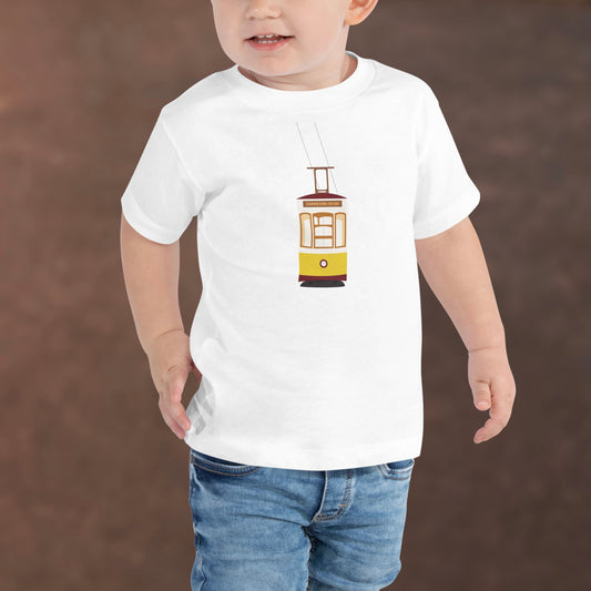 T-shirt à petit enfant « Tramway Lisbonne »