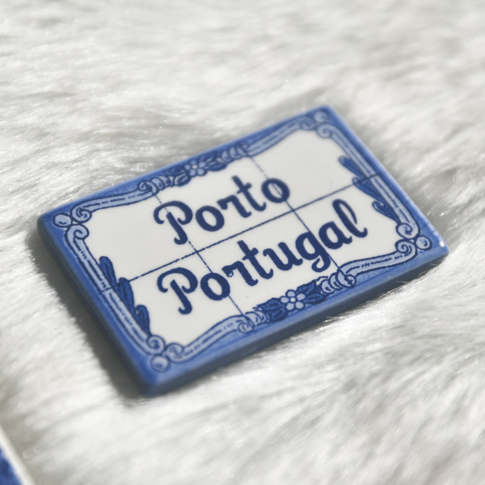 Íman “Azulejos de Porto” em cerâmica