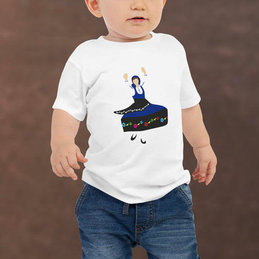 T-shirt bébé « Minhota bleue »