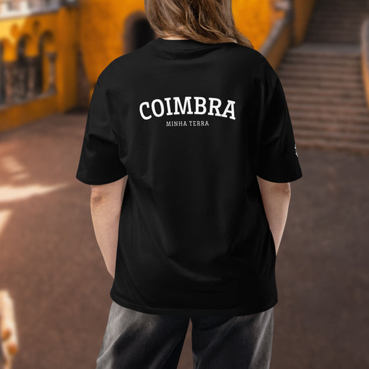 T-shirt oversize « Coimbra, Minha Terra »