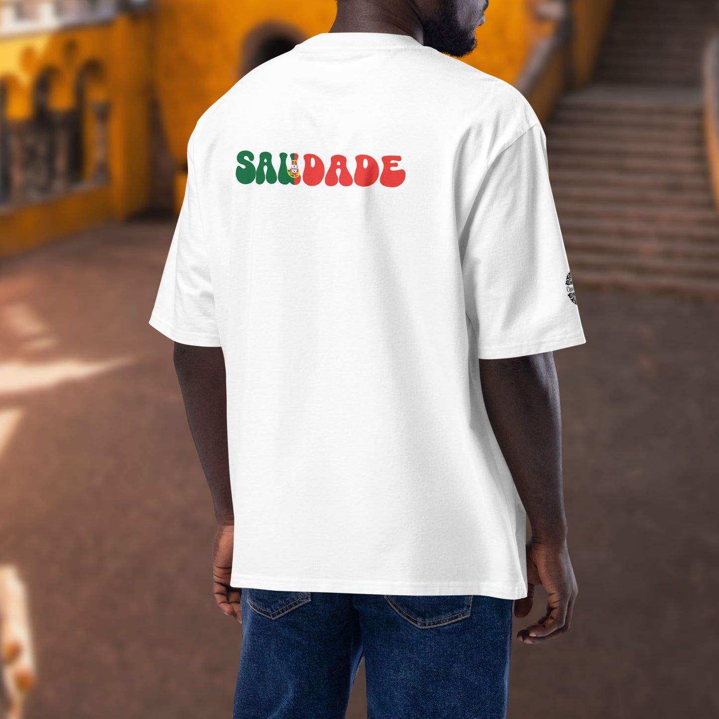 T-shirt oversize « Saudade Portugal »