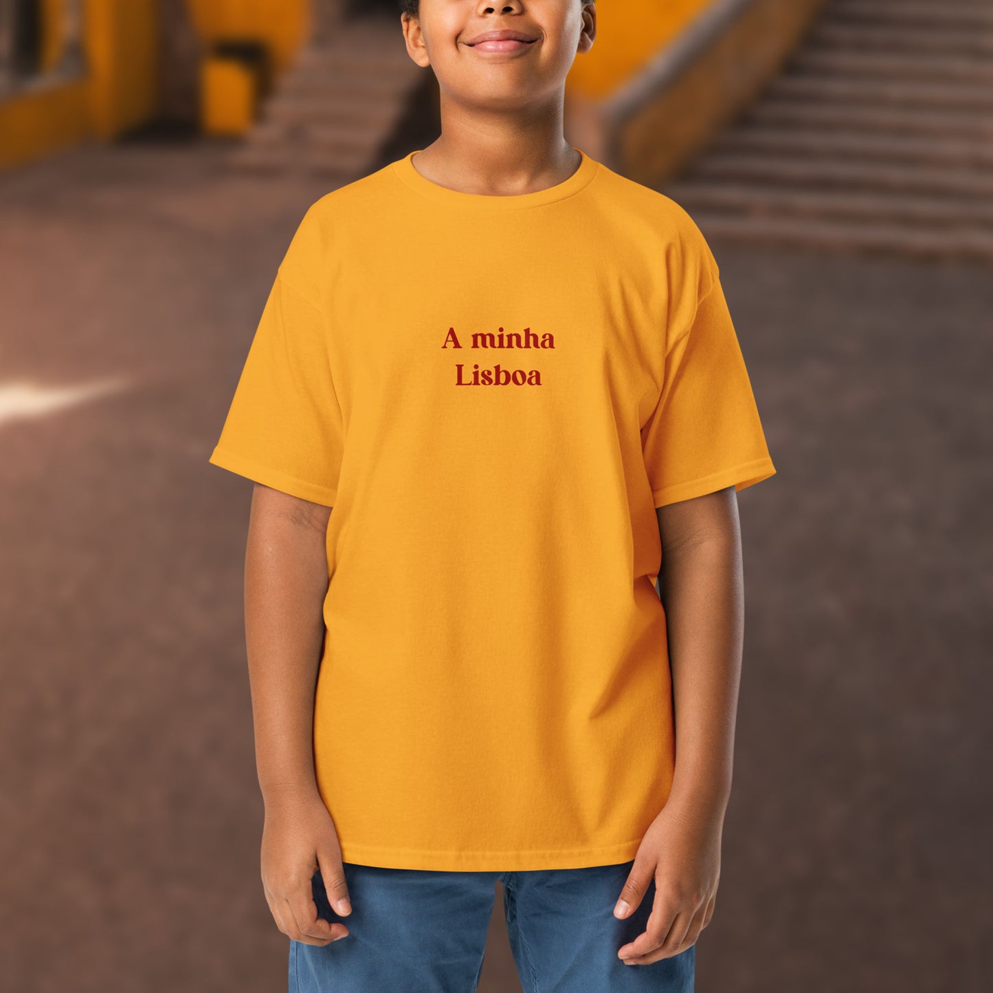 T-shirt infantil “A minha Lisboa”