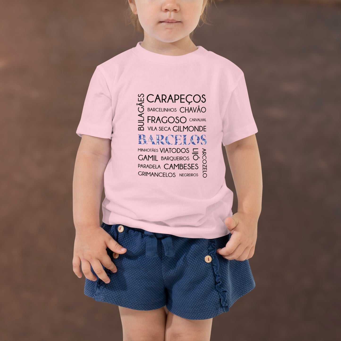 T-shirt infantil “Barcelos e freguesias”