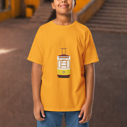 T-shirt enfant « Tramway Lisbonne »