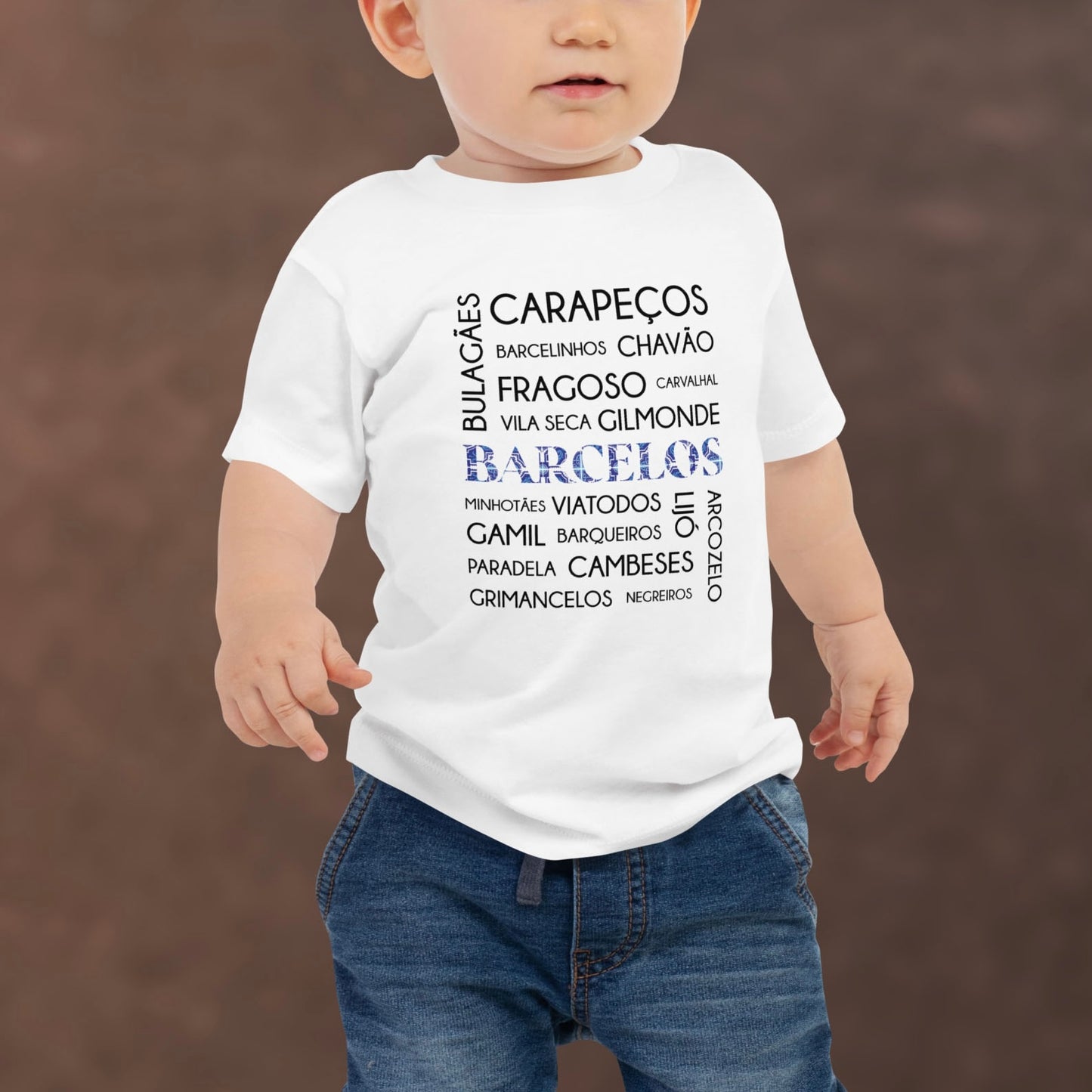 T-shirt bebé “Barcelos e freguesias”